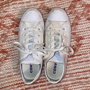 All White Women’s Converse